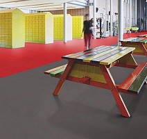 Forbo Marmoleum Decibel on Order 374335 red glow фото 3 | FLOORDEALER